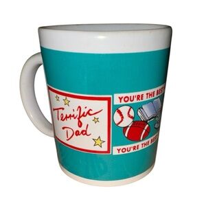 Vintage Retro Terrific Dad 80’s Mug